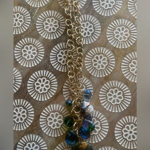 Long statement necklace